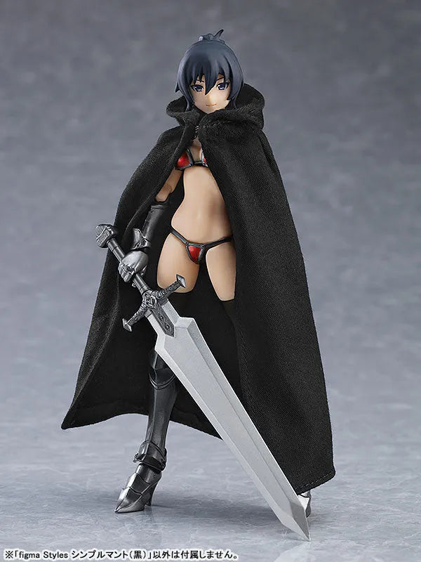 Figma Styles - Simple Cape - Black (Max Factory)ㅤ – Max Factory – ActionFigureBrasil