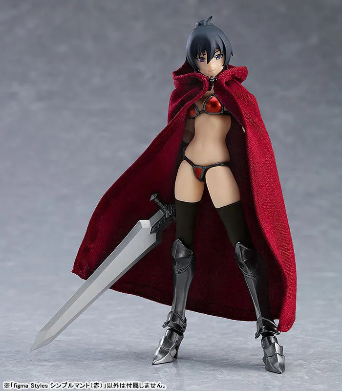 Figma Styles - Simple Cape - Red (Max Factory)ㅤ – Max Factory – ActionFigureBrasil
