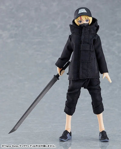 figma Styles - Techwear (Max Factory)ㅤ – Max Factory – ActionFigureBrasil — ângulo diferente