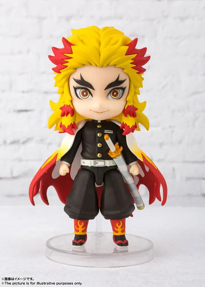 Figuarts Mini Kyojuro Rengoku Kimetsu no Yaiba: Demon Slayer [Bandai]ㅤ – Bandai Spirits – ActionFigureBrasil