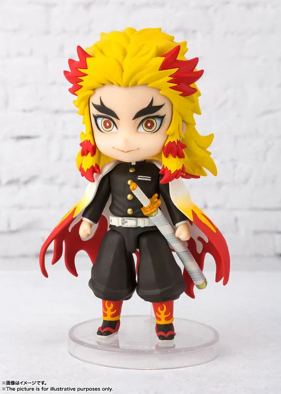Figuarts Mini Kyojuro Rengoku Kimetsu no Yaiba: Demon Slayer [Bandai]ㅤ – Bandai Spirits – ActionFigureBrasil