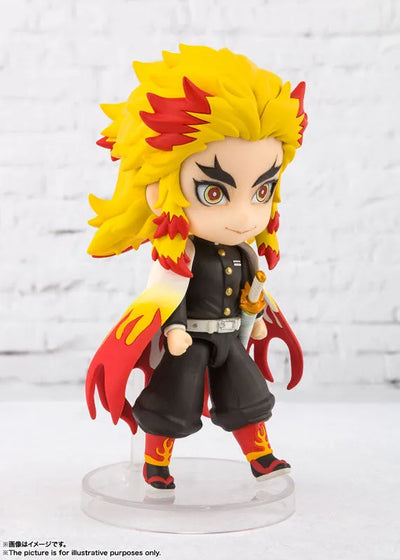 Figuarts Mini Kyojuro Rengoku Kimetsu no Yaiba: Demon Slayer [Bandai]ㅤ – Bandai Spirits – ActionFigureBrasil — close