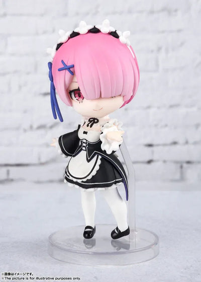Figuarts mini Ram "Re:ZERO -Starting Life in Another World-"ㅤ – Bandai Spirits – ActionFigureBrasil — embalagem