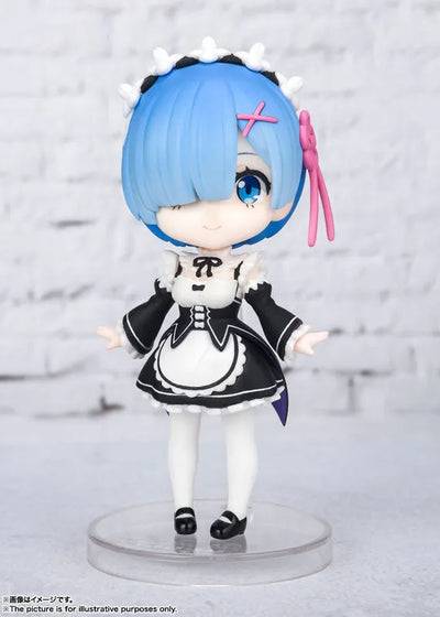 Figuarts mini Rem "Re:ZERO -Starting Life in Another World-"ㅤ – Bandai Spirits – ActionFigureBrasil — ângulo diferente