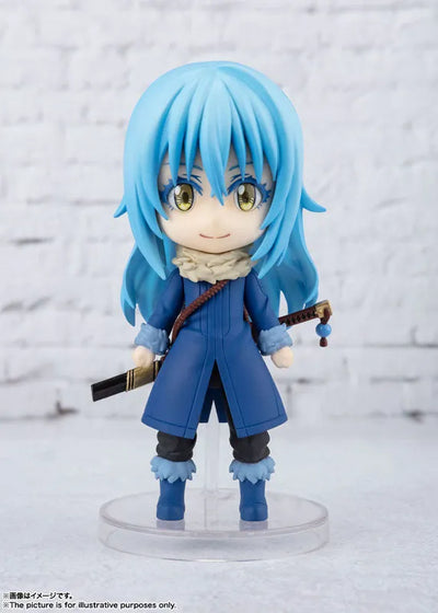 Figuarts Mini RIMURU TEMPEST TENSEI SHITARA SLIME DATTA KEN / THAT TIME I GOT REINCARNATED AS A SLIME [Bandai]ㅤ – Bandai Spirits – ActionFigureBrasil — ângulo diferente