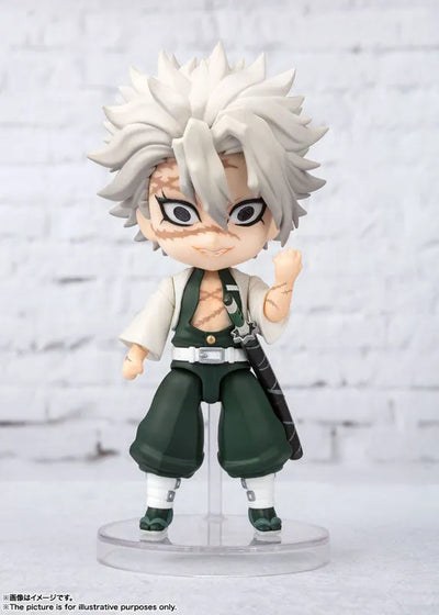 Figuarts mini Sanemi Shinazugawa "Demon Slayer: Kimetsu no Yaiba"ㅤ – Bandai Spirits – ActionFigureBrasil — close