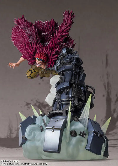 Figuarts ZERO [Chougekisen] Eustass Kid -San Senchou Onigashima Kaibutsu Kessen- "ONE PIECE"ㅤ – Bandai Spirits – ActionFigureBrasil