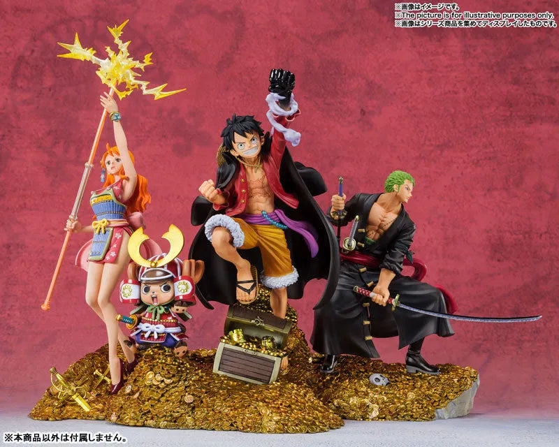 Figuarts ZERO Monkey D. Luffy -WT100 Commemoration Eichiro Oda New Illustration 100 Famous Views and Pirates- 