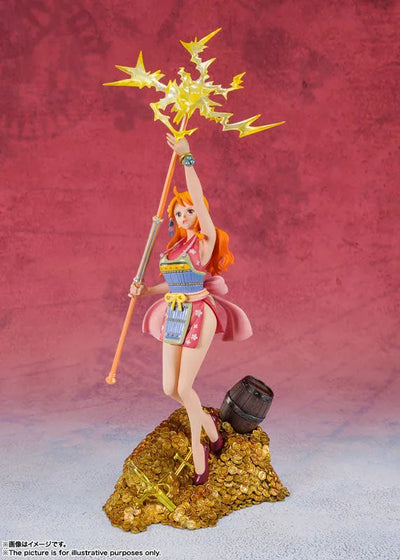 Figuarts ZERO Nami - WT100 Commemoration Eichiro Oda New Illustration 100 Famous Views and Pirates- "ONE PIECE"ㅤ – Bandai Spirits – ActionFigureBrasil