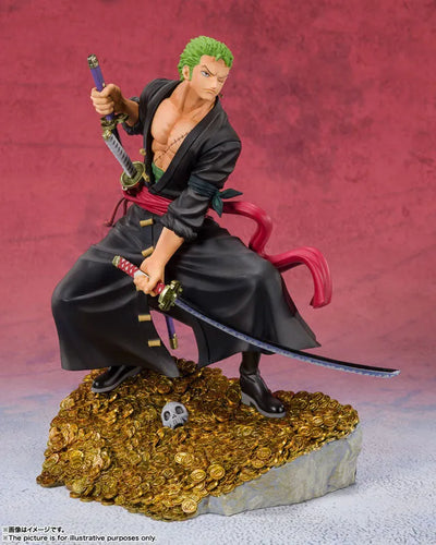 Figuarts ZERO Roronoa Zoro - WT100 Commemoration Eichiro Oda New Illustration 100 Famous Views and Pirates- "ONE PIECE"ㅤ – Bandai Spirits – ActionFigureBrasil