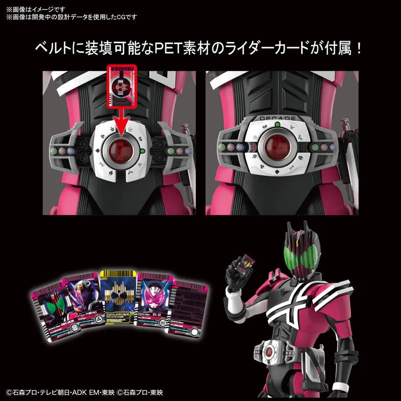 Figure-rise Standard Kamen Rider Decade Plastic Modelㅤ – Bandai Spirits – ActionFigureBrasil