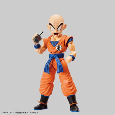 Figure-rise Standard Krillin (Renewal Ver.) Plastic Model "Dragon Ball Z"ㅤ – Bandai Spirits – ActionFigureBrasil — iluminação de estúdio