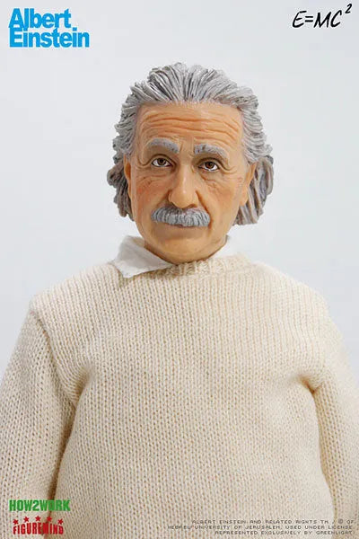 Figuremind - Albert Einstein 1/6 Figure (Version 1)ㅤ – HOW2WORK – ActionFigureBrasil