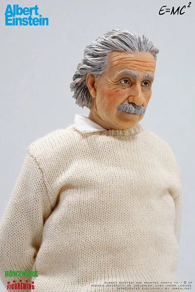 Figuremind - Albert Einstein 1/6 Figure (Version 1)ㅤ – HOW2WORK – ActionFigureBrasil