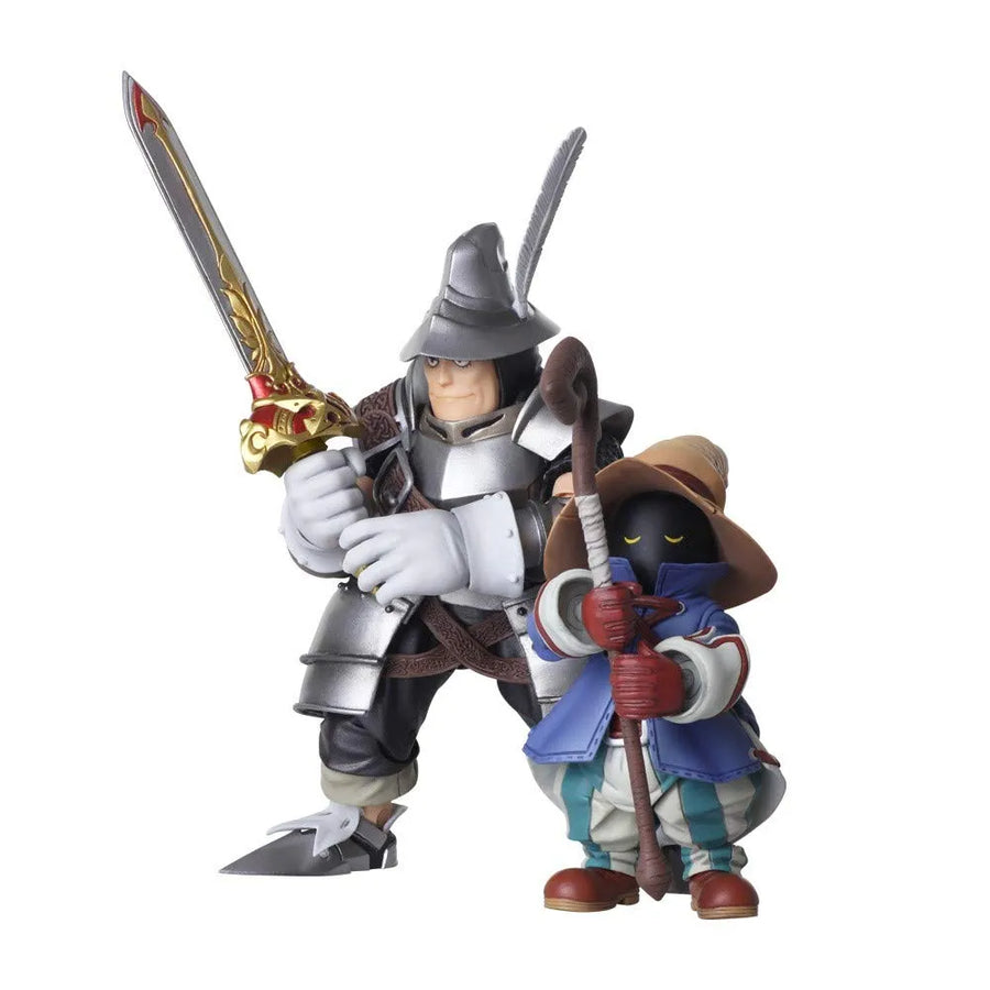 Final Fantasy IX - Adelbert Steiner & Vivi Orunitia - Bring Arts (Square Enix)ㅤ – Square Enix – ActionFigureBrasil