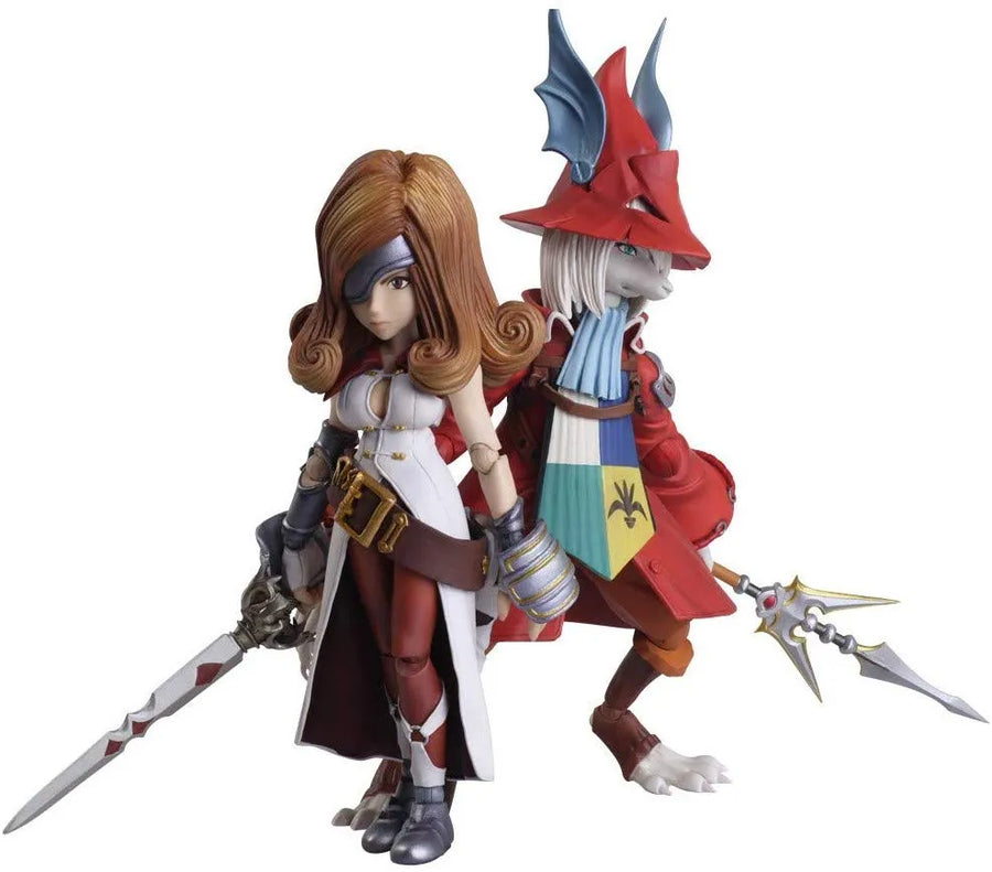 Final Fantasy IX - Beatrix & Freya Crescent - Bring Arts (Square Enix)ㅤ – Square Enix – ActionFigureBrasil