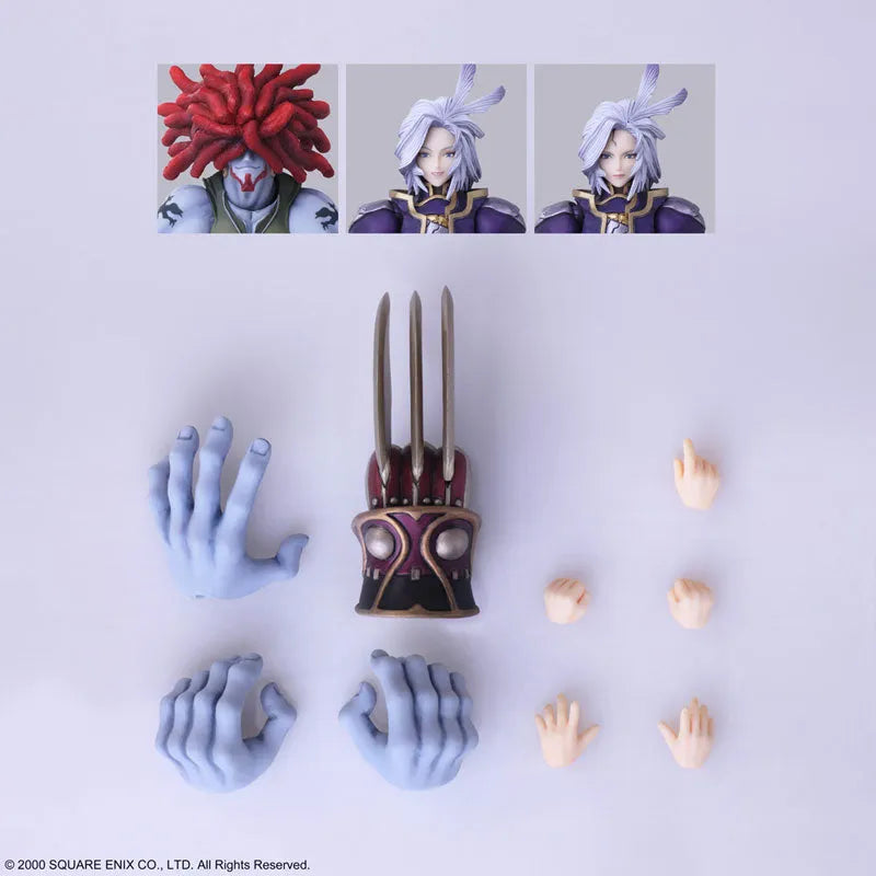Final Fantasy IX - Kuja - Salamander Coral - Bring Arts (Square Enix)ㅤ – Square Enix – ActionFigureBrasil