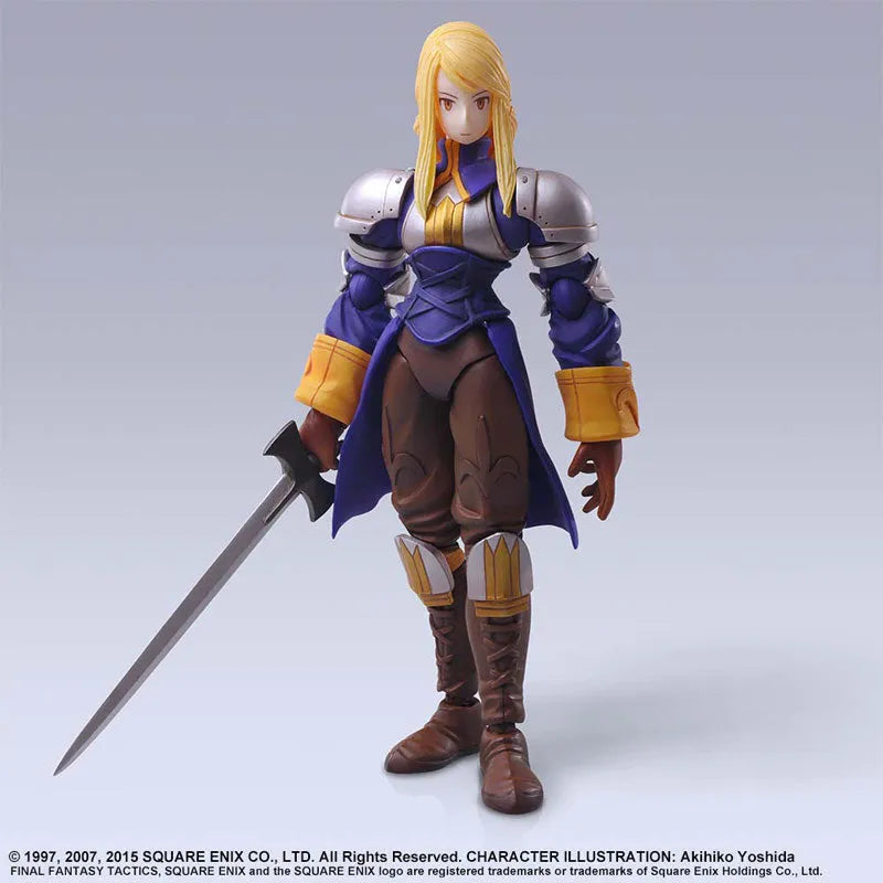 Final Fantasy Tactics - Final Fantasy Tactics: Shishi Sensou - Agrias Oaks - Bring Arts (Square Enix)ㅤ – Square Enix – ActionFigureBrasil