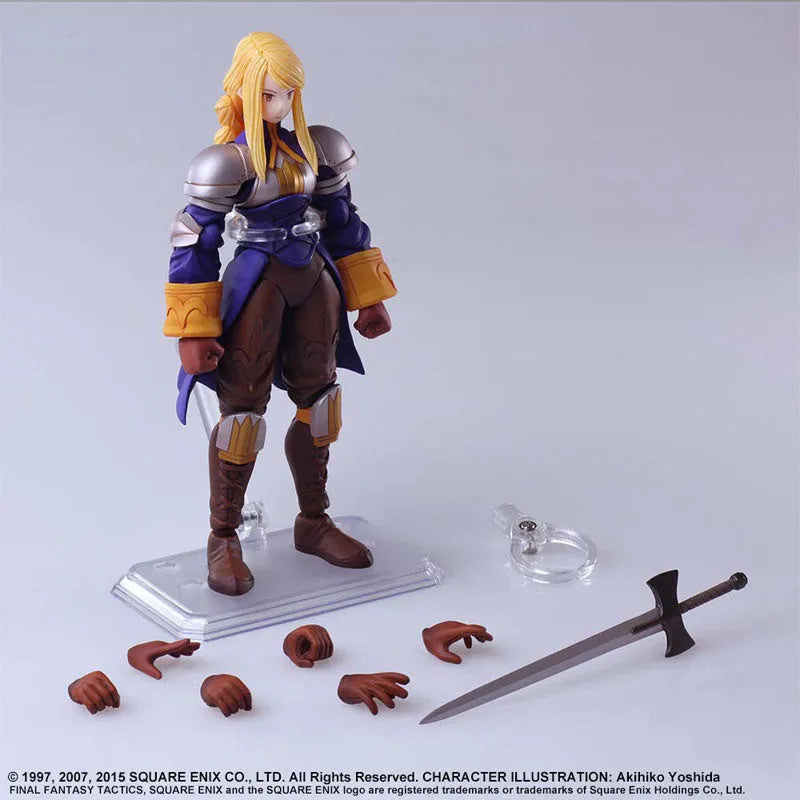 Final Fantasy Tactics - Final Fantasy Tactics: Shishi Sensou - Agrias Oaks - Bring Arts (Square Enix)ㅤ – Square Enix – ActionFigureBrasil