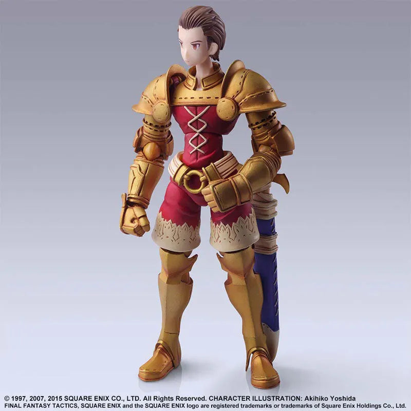 Final Fantasy Tactics - Final Fantasy Tactics: Shishi Sensou - Delita Hyral - Bring Arts (Square Enix)ㅤ – Square Enix – ActionFigureBrasil