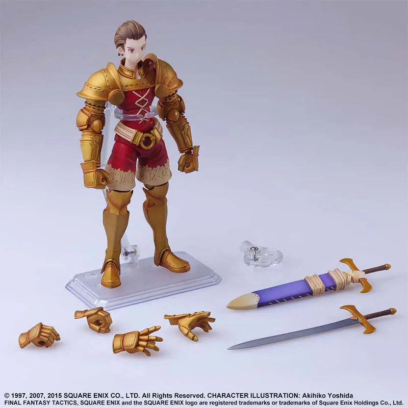 Final Fantasy Tactics - Final Fantasy Tactics: Shishi Sensou - Delita Hyral - Bring Arts (Square Enix)ㅤ – Square Enix – ActionFigureBrasil