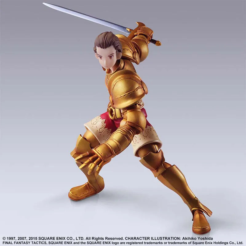 Final Fantasy Tactics - Final Fantasy Tactics: Shishi Sensou - Delita Hyral - Bring Arts (Square Enix)ㅤ – Square Enix – ActionFigureBrasil