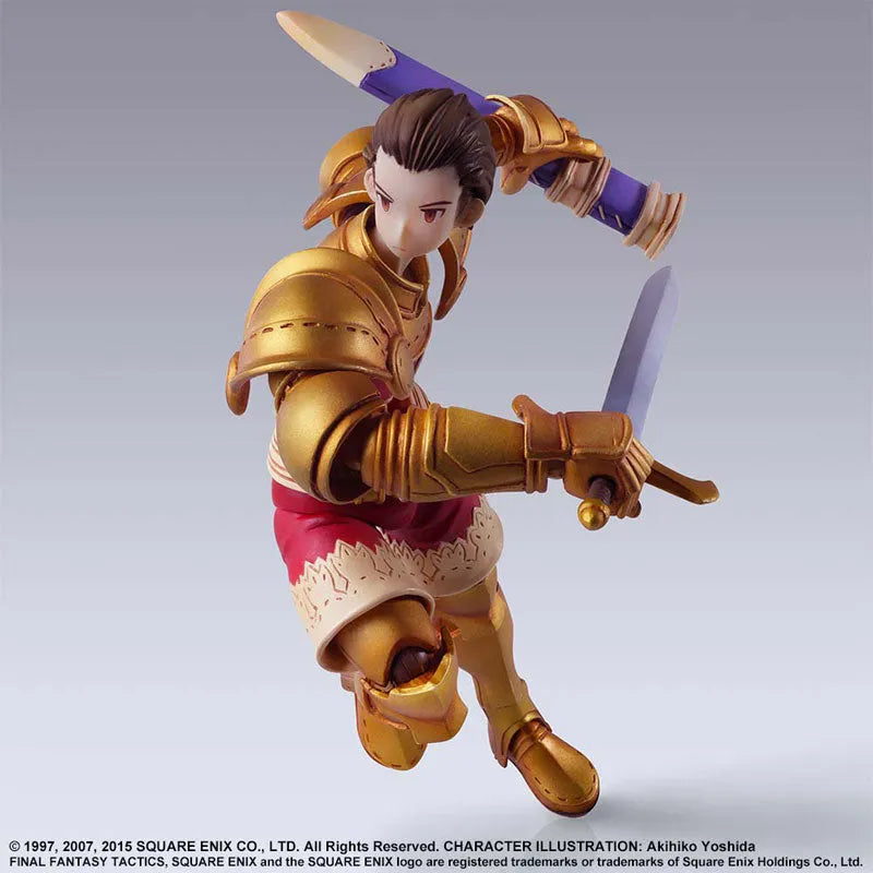 Final Fantasy Tactics - Final Fantasy Tactics: Shishi Sensou - Delita Hyral - Bring Arts (Square Enix)ㅤ – Square Enix – ActionFigureBrasil