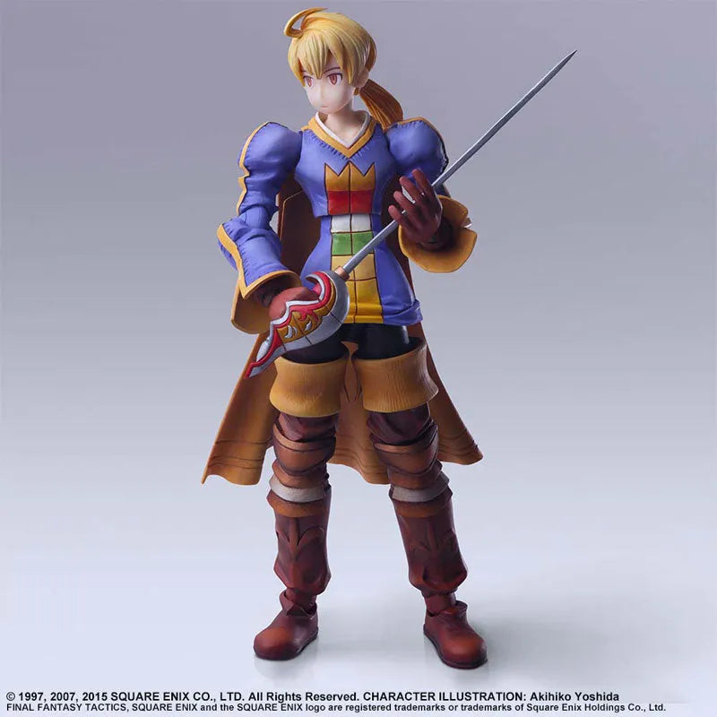Final Fantasy Tactics - Final Fantasy Tactics: Shishi Sensou - Ramza Beoulve - Bring Arts (Square Enix)ㅤ – Square Enix – ActionFigureBrasil