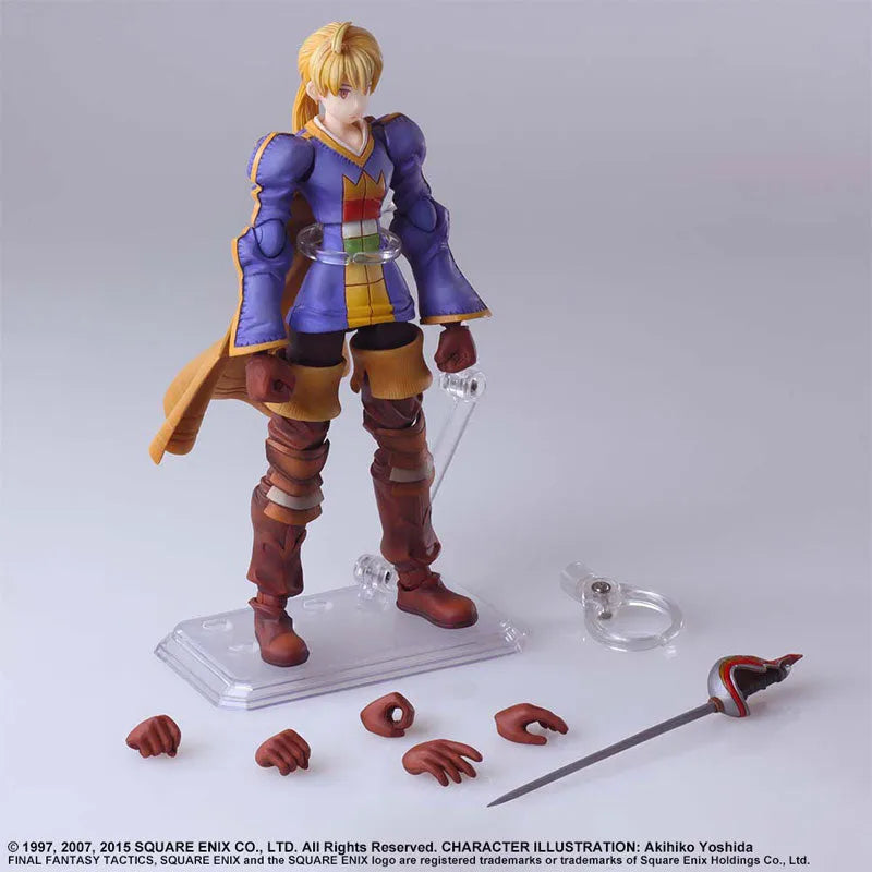 Final Fantasy Tactics - Final Fantasy Tactics: Shishi Sensou - Ramza Beoulve - Bring Arts (Square Enix)ㅤ – Square Enix – ActionFigureBrasil