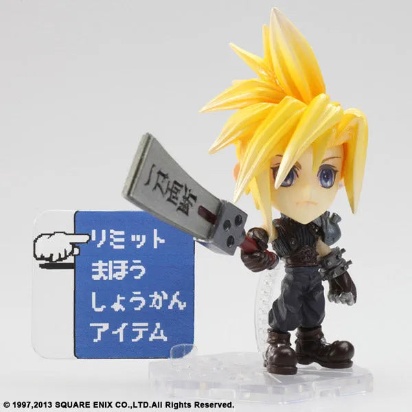 Final Fantasy Trading Arts Kai Mini - Cloud Strife from Final Fantasy VIIㅤ – Puella Magi Madoka Magica – ActionFigureBrasil