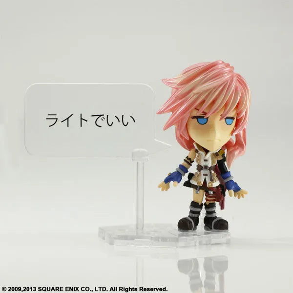 Final Fantasy Trading Arts Kai Mini - Lightning From Final Fantasy XIIIㅤ – Puella Magi Madoka Magica – ActionFigureBrasil