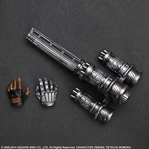 Final Fantasy VII: Advent Children - Barret Wallace - Play Arts Kai (Square Enix)ㅤ – Square Enix – ActionFigureBrasil