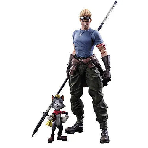 Final Fantasy VII: Advent Children - Cait Sith - Cid Highwind - Play Arts Kai (Square Enix)ㅤ – Square Enix – ActionFigureBrasil