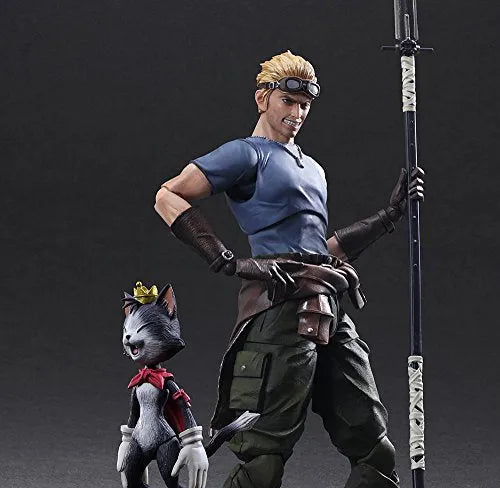 Final Fantasy VII: Advent Children - Cait Sith - Cid Highwind - Play Arts Kai (Square Enix)ㅤ – Square Enix – ActionFigureBrasil