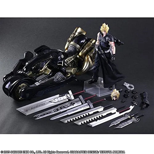 Final Fantasy VII: Advent Children - Cloud Strife - Play Arts Kai - & Fenrir - 2021 Re-release (Square Enix)ㅤ – Square Enix – ActionFigureBrasil