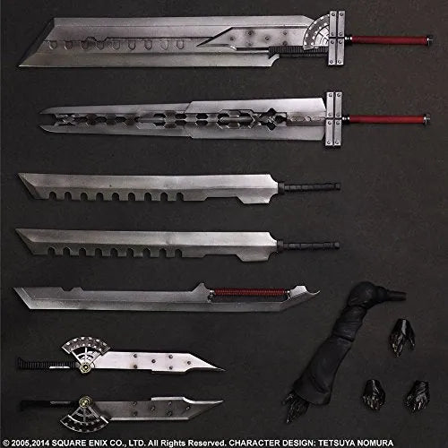 Final Fantasy VII: Advent Children - Cloud Strife - Play Arts Kai (Square Enix)ㅤ – Square Enix – ActionFigureBrasil