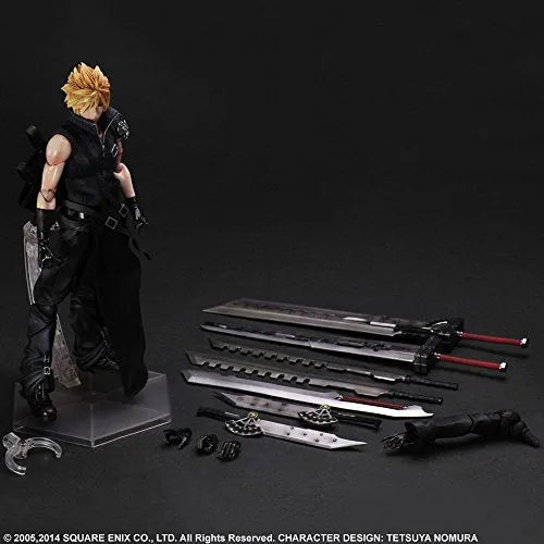 Final Fantasy VII: Advent Children - Cloud Strife - Play Arts Kai (Square Enix)ㅤ – Square Enix – ActionFigureBrasil