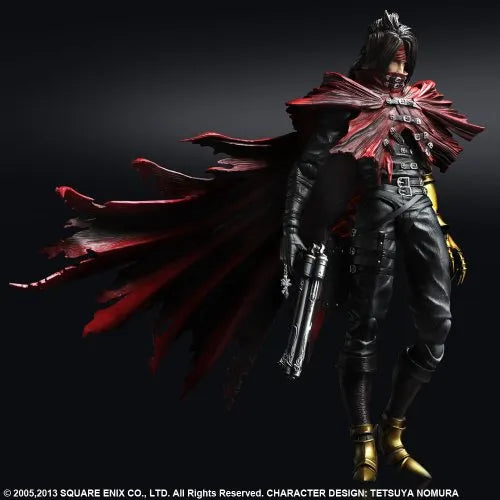 Final Fantasy VII: Advent Children - Vincent Valentine - Play Arts Kai (Square Enix)ㅤ – Square Enix – ActionFigureBrasil