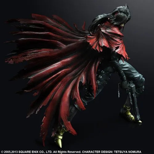 Final Fantasy VII: Advent Children - Vincent Valentine - Play Arts Kai (Square Enix)ㅤ – Square Enix – ActionFigureBrasil