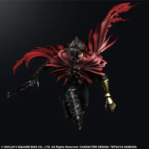 Final Fantasy VII: Advent Children - Vincent Valentine - Play Arts Kai (Square Enix)ㅤ – Square Enix – ActionFigureBrasil