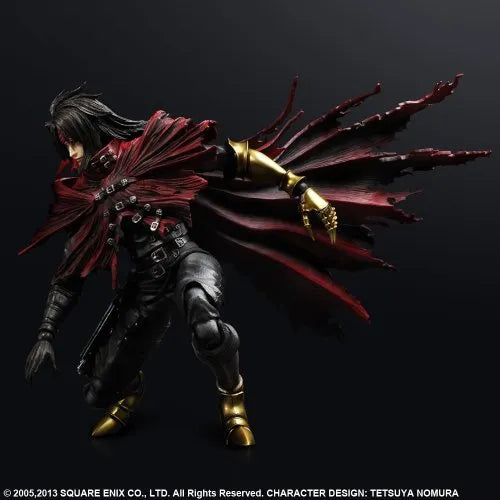 Final Fantasy VII: Advent Children - Vincent Valentine - Play Arts Kai (Square Enix)ㅤ – Square Enix – ActionFigureBrasil