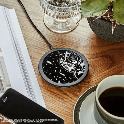 Final Fantasy VII Advent Children Wireless Charging Pad – Square Enix – ActionFigure Brasil — detalhe do produto