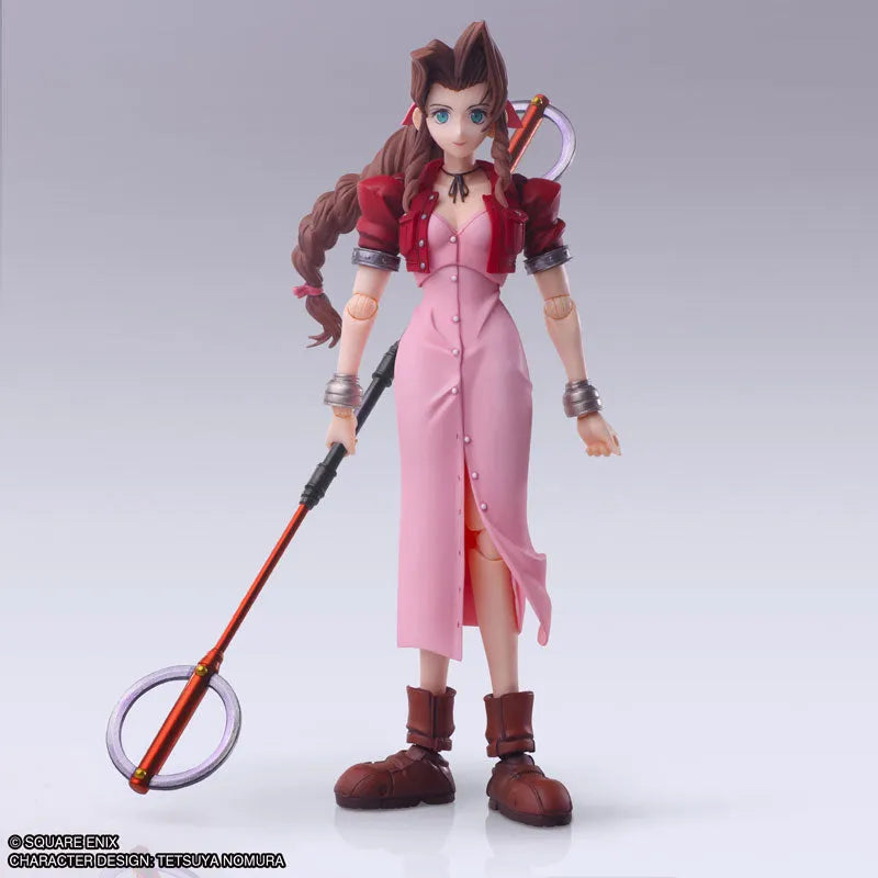 Final Fantasy VII - Aerith Gainsborough - Bring Arts - Mythril Rod Ver. (Square Enix)ㅤ – Square Enix – ActionFigureBrasil