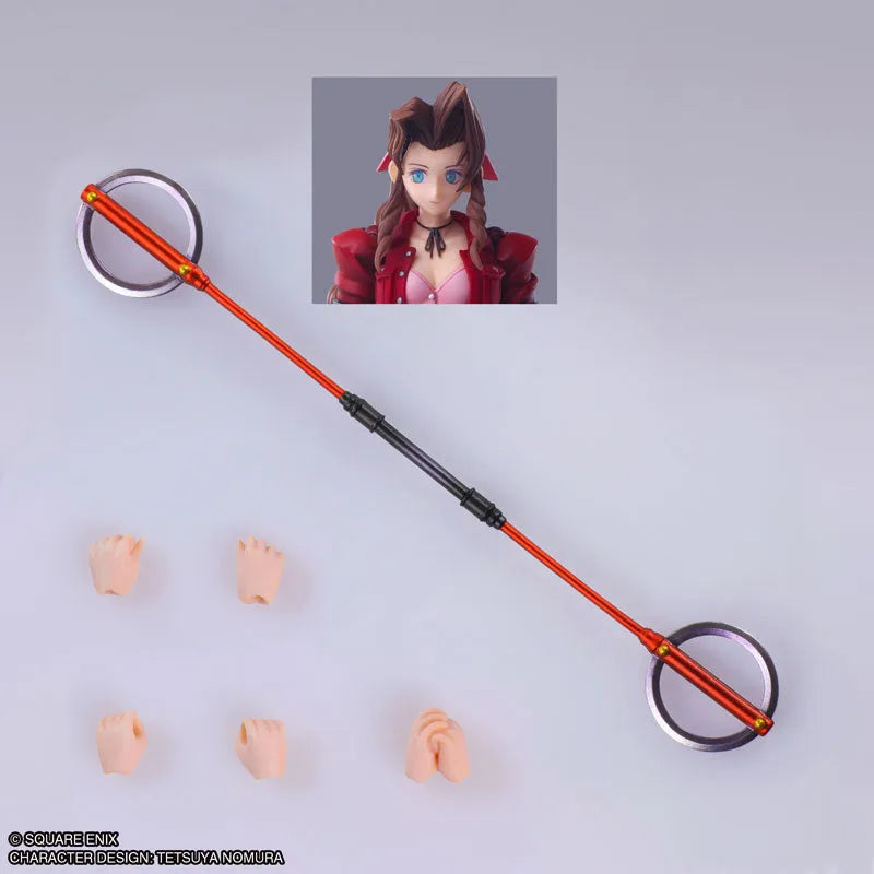 Final Fantasy VII - Aerith Gainsborough - Bring Arts - Mythril Rod Ver. (Square Enix)ㅤ – Square Enix – ActionFigureBrasil