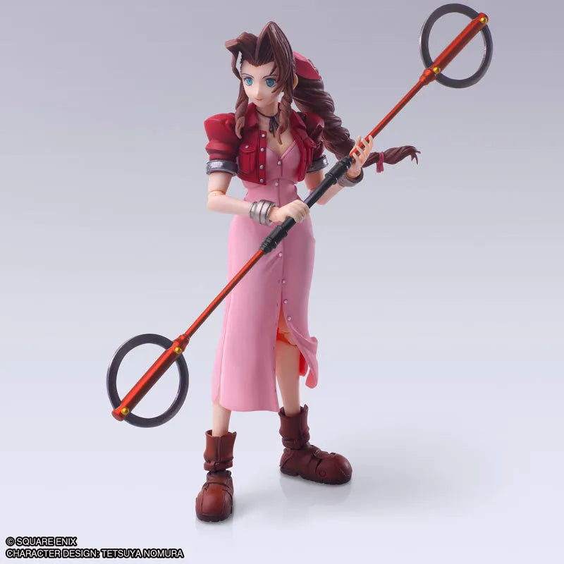 Final Fantasy VII - Aerith Gainsborough - Bring Arts - Mythril Rod Ver. (Square Enix)ㅤ – Square Enix – ActionFigureBrasil