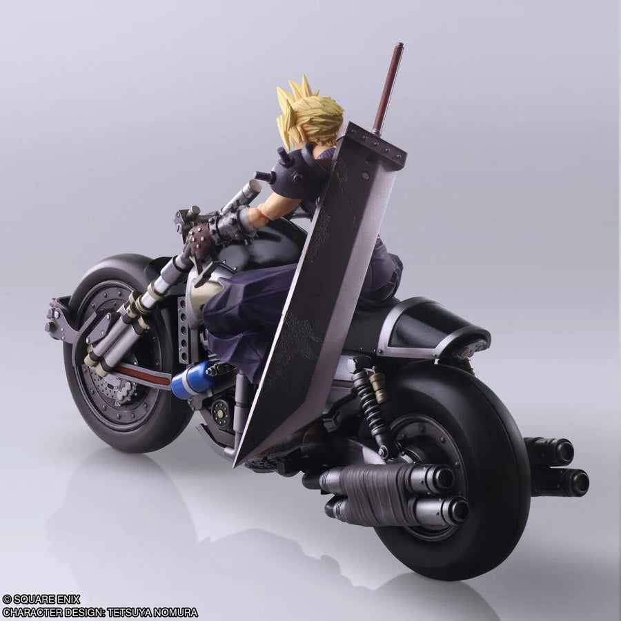 Final Fantasy VII - Bring Arts - Hardy-Daytona with Cloud (Square Enix)ㅤ – Square Enix – ActionFigureBrasil