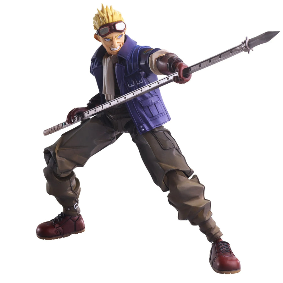 Final Fantasy VII - Cid Highwind - Bring Arts (Square Enix)ㅤ – Square Enix – ActionFigureBrasil