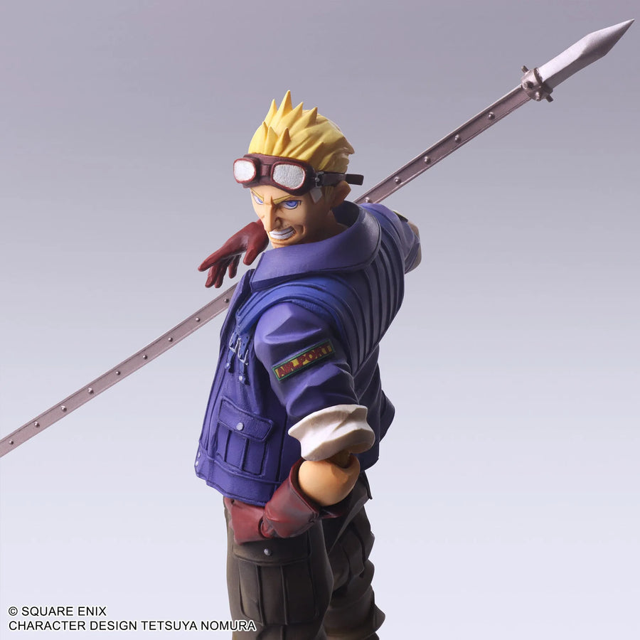 Final Fantasy VII - Cid Highwind - Bring Arts (Square Enix)ㅤ – Square Enix – ActionFigureBrasil