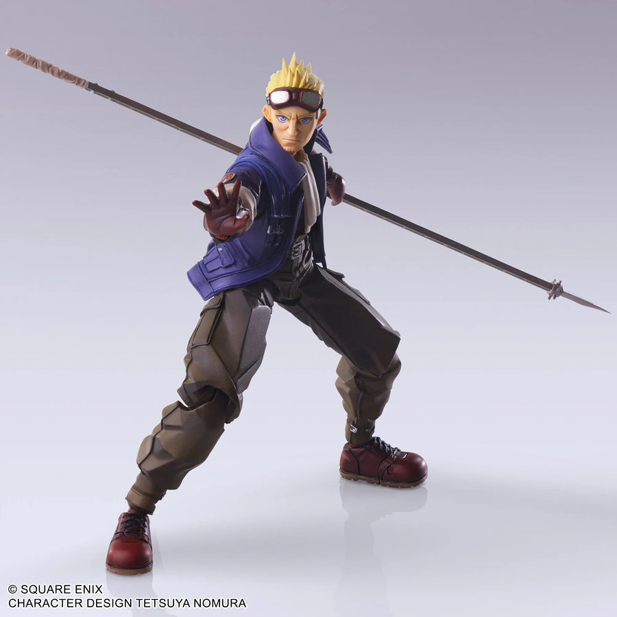 Final Fantasy VII - Cid Highwind - Bring Arts (Square Enix)ㅤ – Square Enix – ActionFigureBrasil
