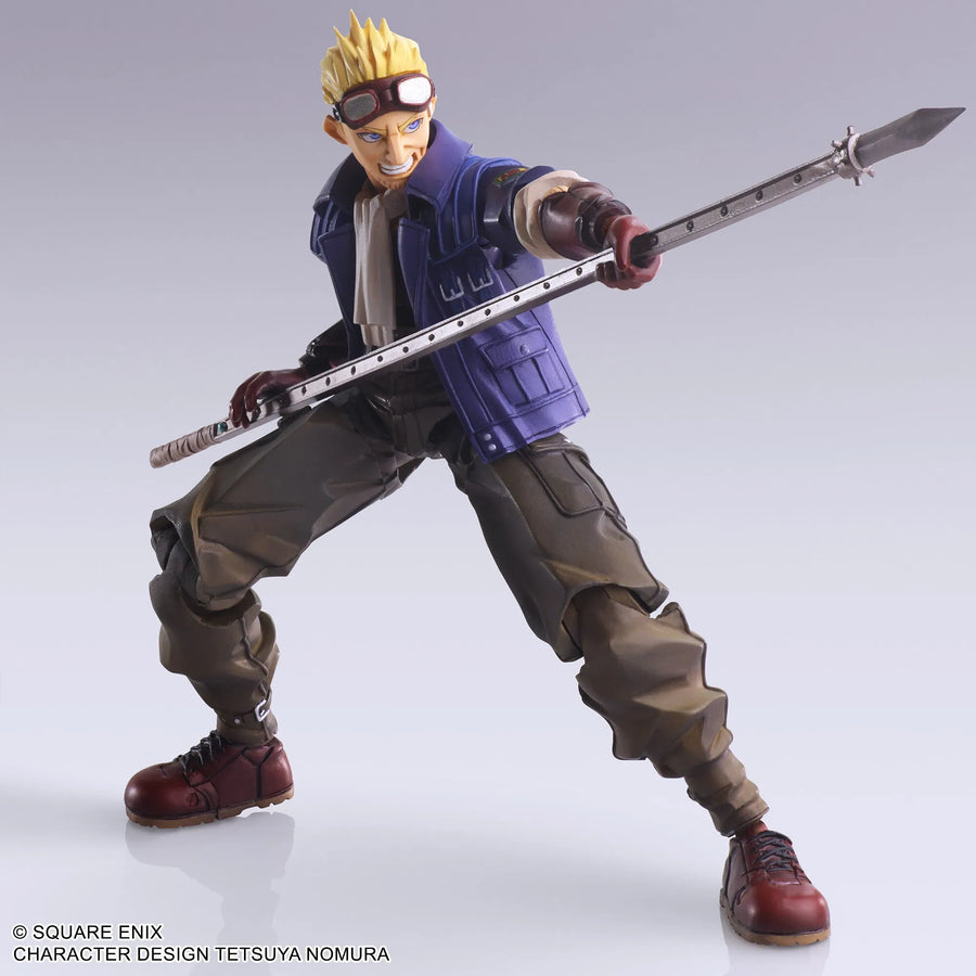 Final Fantasy VII - Cid Highwind - Bring Arts (Square Enix)ㅤ – Square Enix – ActionFigureBrasil